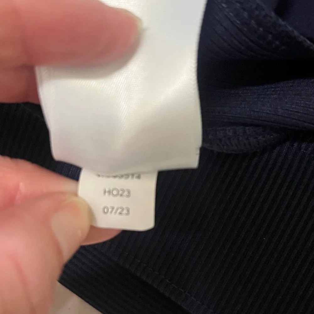 Athleta Brooklyn Ankle Pant  Navy Athletic Trousers Size 14/P - Picture 8 of 9